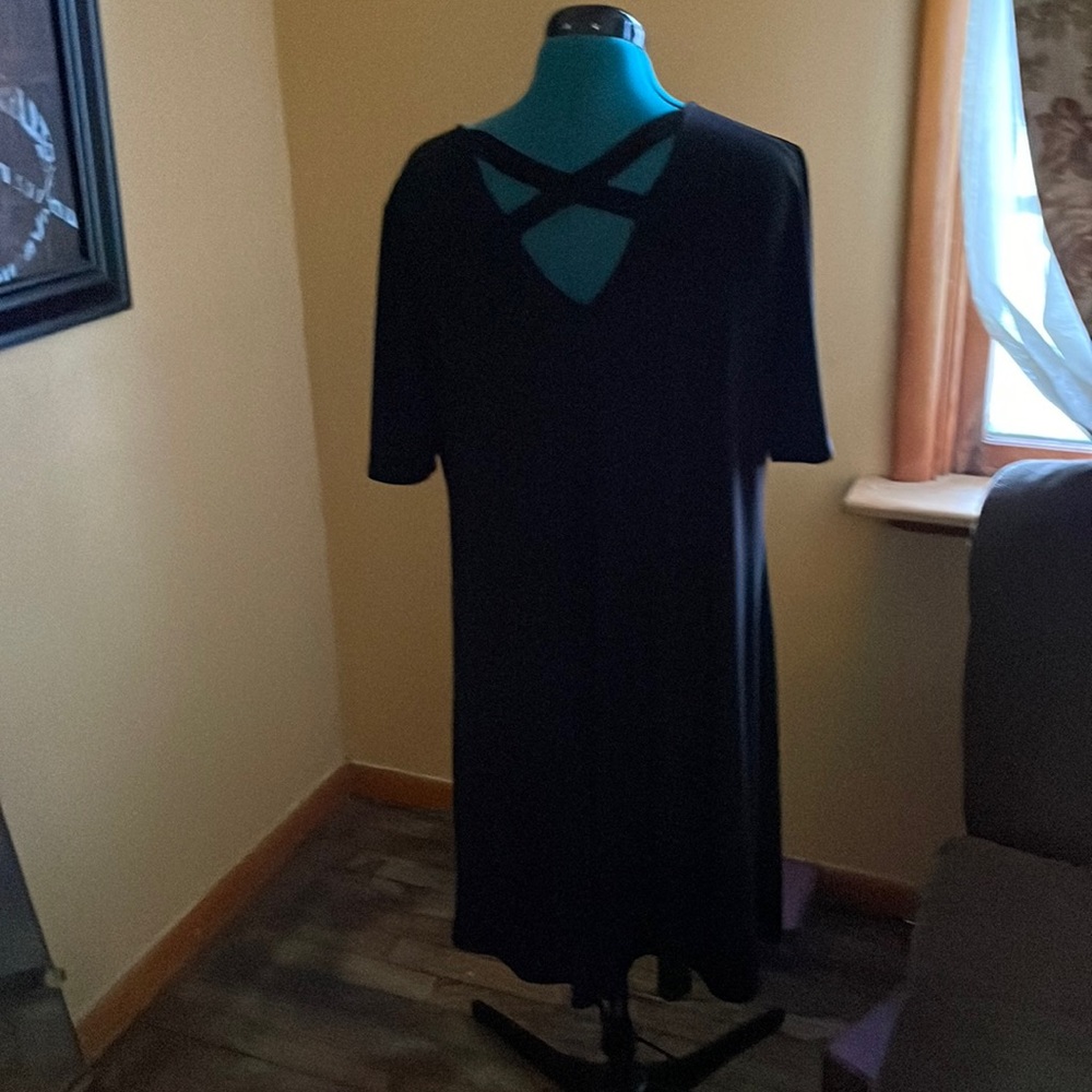 Chicos size 2 black dress